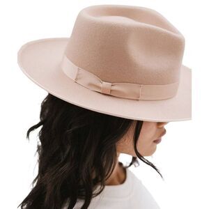 Gigi Pip Women's Tan Australian Wool Monroe Rancher Hat